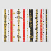 Kute harten Handdoedels patroon Tissuepapier (Voorkant)