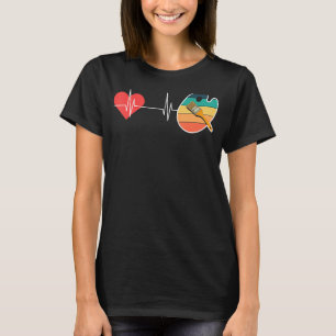 Kute hartslag van het paletpenseel van schilder vo t-shirt