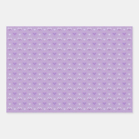 Kute hartwrapping papier inpakpapier vel (Voorkant 3)