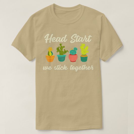 Kute Head Start We steken samen met Head Start des T-shirt (Design voorkant)