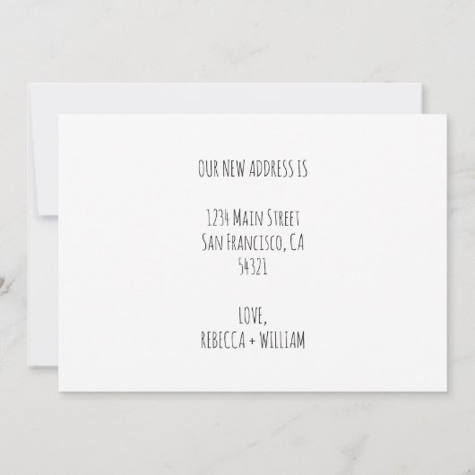 Kute hebben we een modern hartverschrijvingsveld g aankondiging (Achterkant)