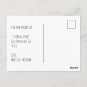 Kute hebben we een modern hartverschrijvingsveld g briefkaart (Achterkant)