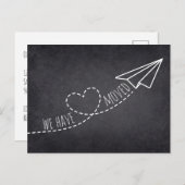 Kute hebben we gemigreerd modern hartplank-alkboar briefkaart (Voorkant / Achterkant)