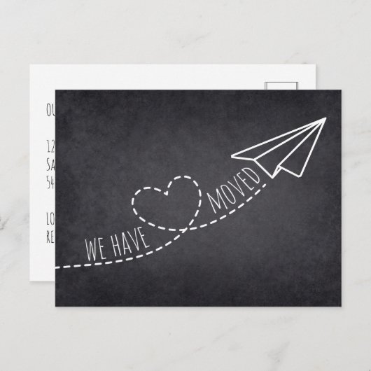 Kute hebben we gemigreerd modern hartplank-alkboar briefkaart (Voorkant / Achterkant)