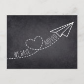 Kute hebben we gemigreerd modern hartplank-alkboar briefkaart (Voorkant)