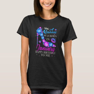 Kute hiel bday Girl Women an Queen T-shirt