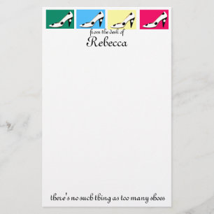 Kute hiel-schotels briefpapier