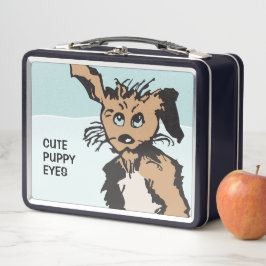 Kute hond met blauwe papaver-ogen