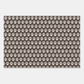 Kute honden- en poetskogels Reeks papier van 3 Inpakpapier Vel (Voorkant 2)