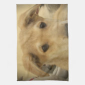 Kute honden en Puppies Mans second Best Friend.png Theedoek (Verticaal)