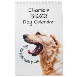 Kute honden of aangepaste agenda's voor je foto's kalender