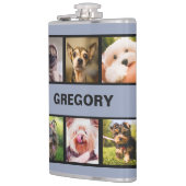 Kute honden of aangepaste Flenzen voor FOTO's Heupfles (Links)