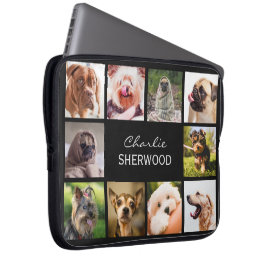 Kute honden of uw aangepaste FOTOS-laptophoes Laptop Sleeve