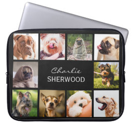 Kute honden of uw aangepaste FOTOS-laptophoes Laptop Sleeve