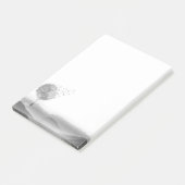 Kute Hot Air Ballon Dandelion Seeds Baling Post-it® Notes (Schuin)