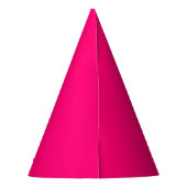 Kute hot roze aangepast nummer leeftijd jaar verja feesthoedjes (Achterkant)