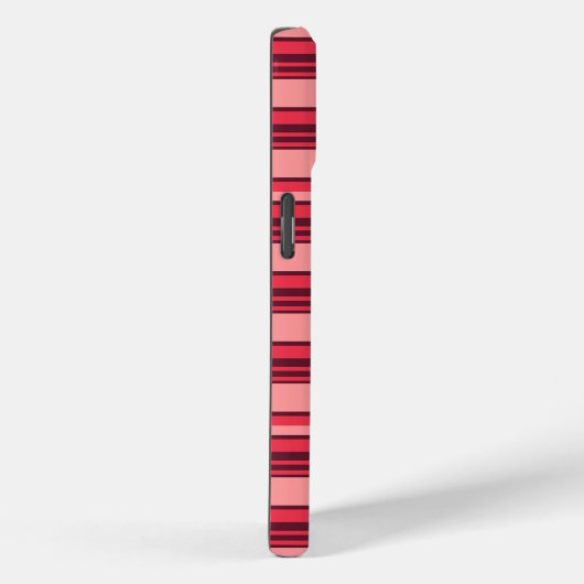 Kute hotroze strepen Case-Mate iPhone case (Achterkant / Rechts)