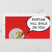 Kute Humoureuze Rat Paper 2020 RHGC Feestdagenkaart (Achterkant)