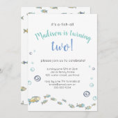 Kute in het kader van de uitnodiging tot het indie (Voorkant / Achterkant)