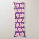 Kute Inquisitive Cartoon Pigs Body Pillow Lichaamskussen (Voorkant Verticaal)