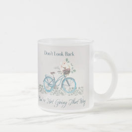 Kute Inspirerend Frosted Glass Mok