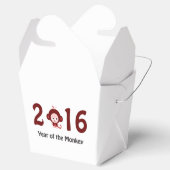 Kute jaar 2016 van de aap bedankdoosjes (Geopend)
