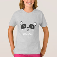 Kute karakter panda kinderdagkleding
