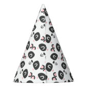 Kute karakter panda kinderverjaardag feesthoedjes (Achterkant)