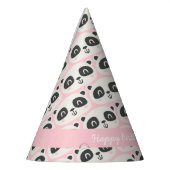 Kute karakter panda kinderverjaardag feesthoedjes (Links)