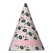 Kute karakter panda kinderverjaardag feesthoedjes (Rechts)
