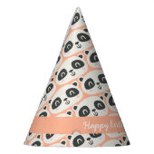 Kute karakter panda kinderverjaardag feesthoedjes (Links)