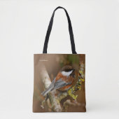 Kute kastanjebruin op perenbomen tote bag (Voorkant)