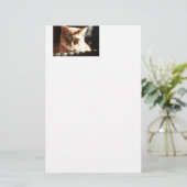Kute Kat! Briefpapier (Staand voorkant)