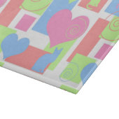 Kute Kat-Hearts, Squares, Katachtige vormen. Snijplank (Hoek)