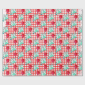 Kute Kat met ballonverlooppapier Cadeaupapier (Vlak)