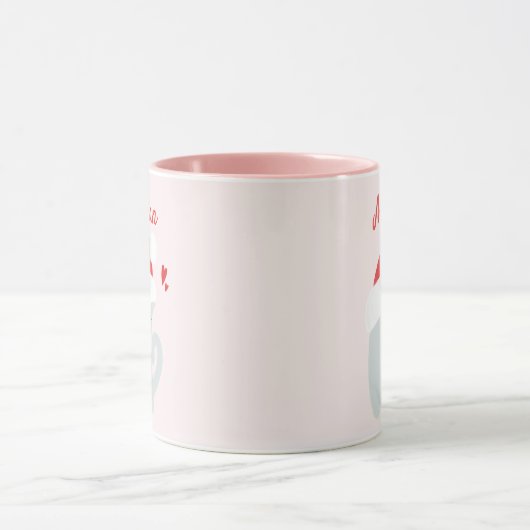 Kute Kat met kerstmis voor kerstmis, aangepast Kin Mok (Midden)