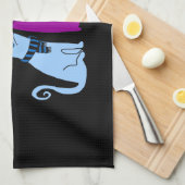 Kute katten houden van design theedoek (Quarter Fold)