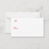 Kute katten in de liefde kinder valentijn notitiekaartje (Achterkant)