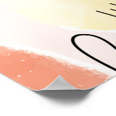 Kute katten naadloos patroon poster (Hoek)