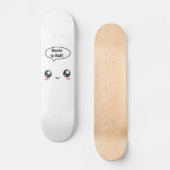 Kute Kawaii klaar om te rollen!" - Meisjesbord Skateboard (Voorkant)