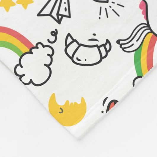 Kute Kawaii Pattern dekens (Hoek)