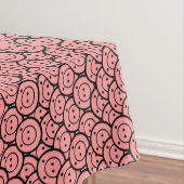 Kute Kawaii Roze Pigs & Piglets Patroonvectorkunst Tafelkleed (Voorbeeld)