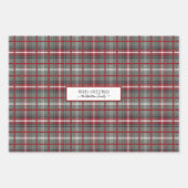 Kute kerst Gnomes Merry n Bright Forest Truck Inpakpapier Vel (Voorkant 2)