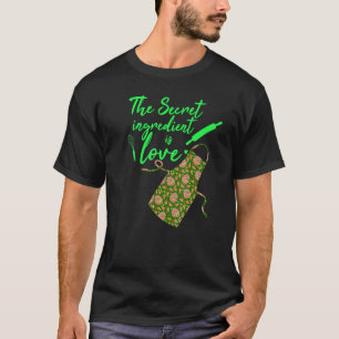 Kute kerst Het geheime ingrediënt is liefde T-shirt
