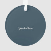 Kute kerst tot ster van Wonder Acrylversiering Ornament (achterkant)