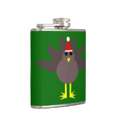 Kute kerst Turkije Flask Heupfles (Rechts)
