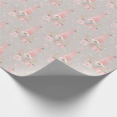 Kute kerstakelpapier voor kerstaven cadeaupapier (Hoek)