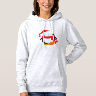 Kute kerstapinguïn hoodie