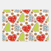 Kute kerstbakketpapier inpakpapier vel (Voorkant 2)