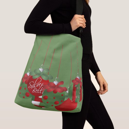 Kute kerstballen crossbody tas (Dichtbij)
